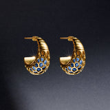 Origin Hoop Silver and 18k Gold Plated