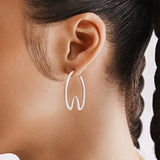 Argola Cipó Mini Prata