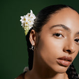 Brinco Ear Hook Raiz Prata