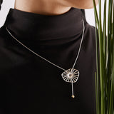 Colar Copo de Leite Prata