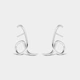 Brinco Ear Hook Raiz Prata